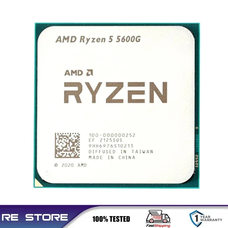 

AMD Ryzen 5 R5 5600G 3.9GHz 6-Core 12-Thread 65W CPU Processor LGA AM4