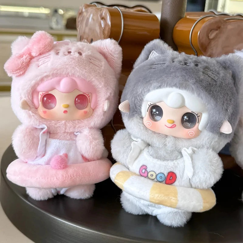 52 juguetes Yooki Yangyang Meow Meow fiesta de verano caja ciega muñeca bolsa colgante estatuilla Festival para niñas regalo sorpresa coleccionable