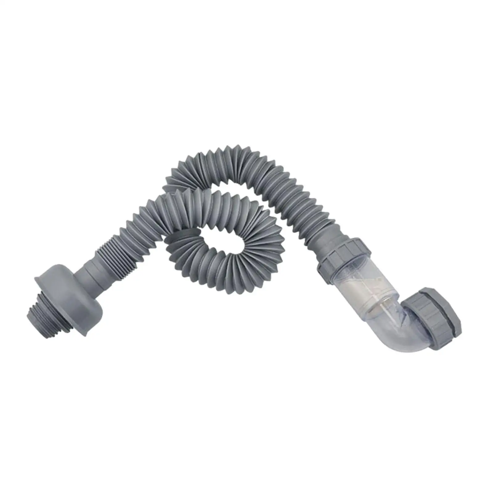 

Sink Drain Pipe Single Tank Drain Pipe Universal Drain Filter Drain Hose