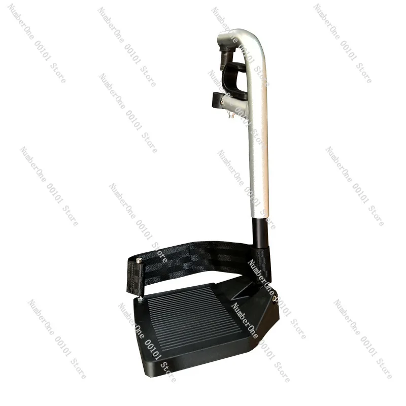 Electric wheelchair accessories, Dongguan factory electric wheelchair black silver pedal, light foot pedal