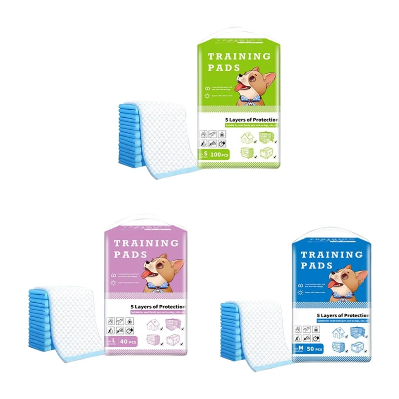 

Pee Pads, Pet Toilet/ Potty Training Pads, Absorbent Disposable Diaper For Hedgehog S Easy Install