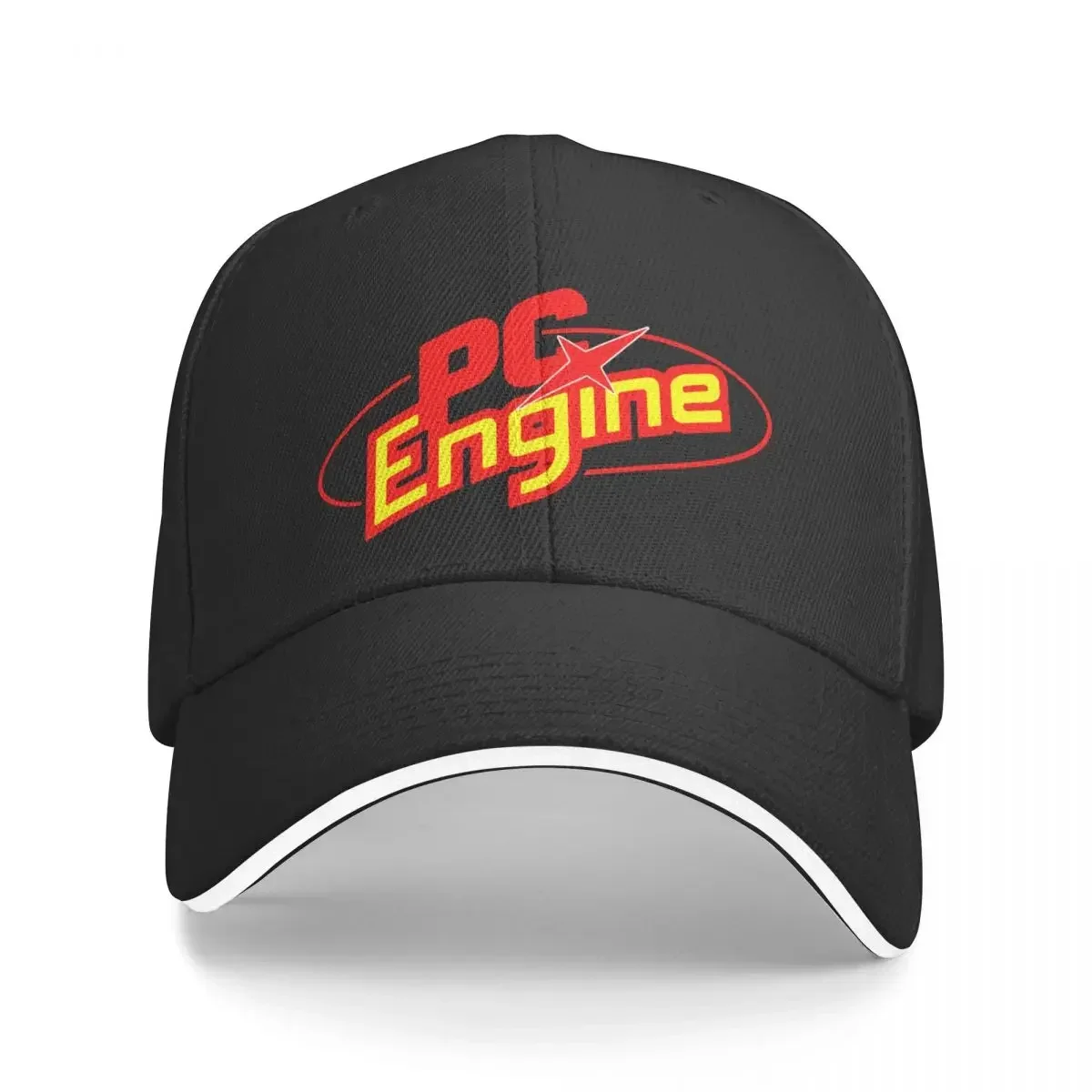

PC Engine Logo (Red) Baseball Cap golf hat genuine Funny hats hard hat Men's Baseball Women's