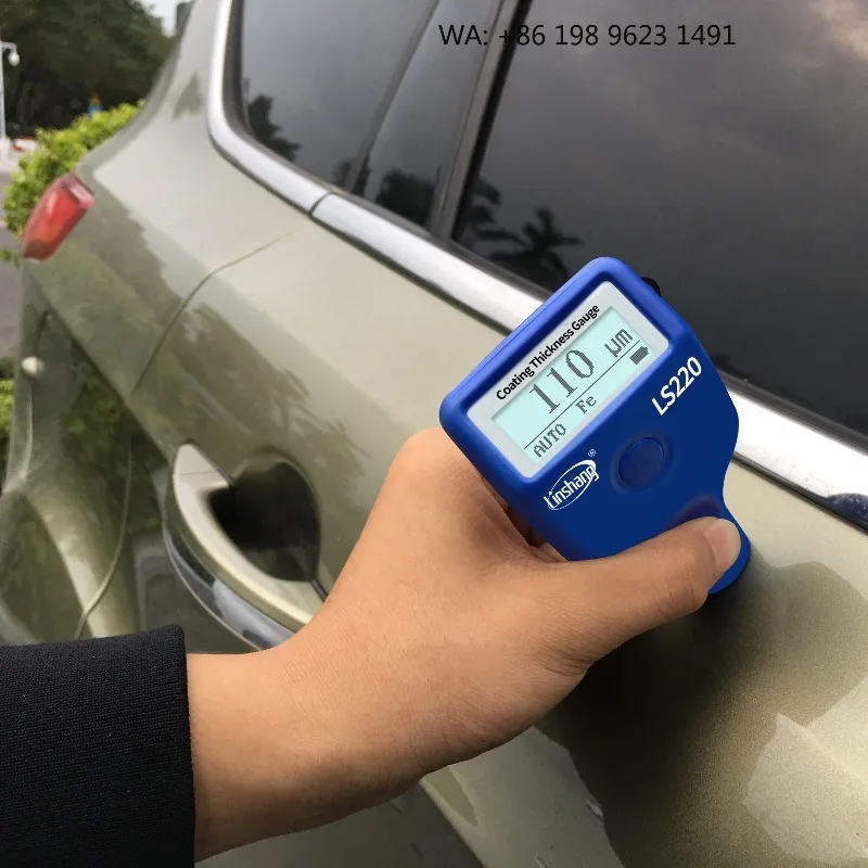 Micro High Resolution Ultrasonic Thickness Detector Precision Measurement For Thin Stainless Steel Instrument Alloy Sheet