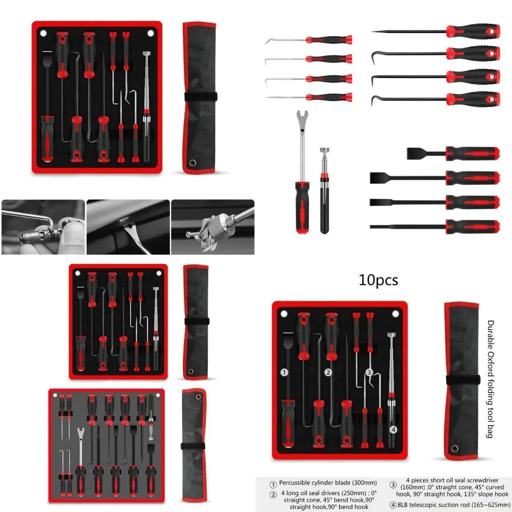 A2BE Complete Seal Extractor with Various Sizes Necessary for Mechanics Repair