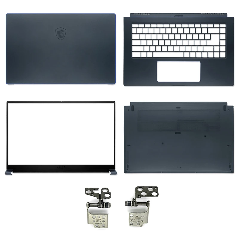 

NEW For MSI PS63 MS-16S1 Series LCD Back Cover/Front Bezel/Palmrest/Bottom Case Top Back Case Rear Lid Cover