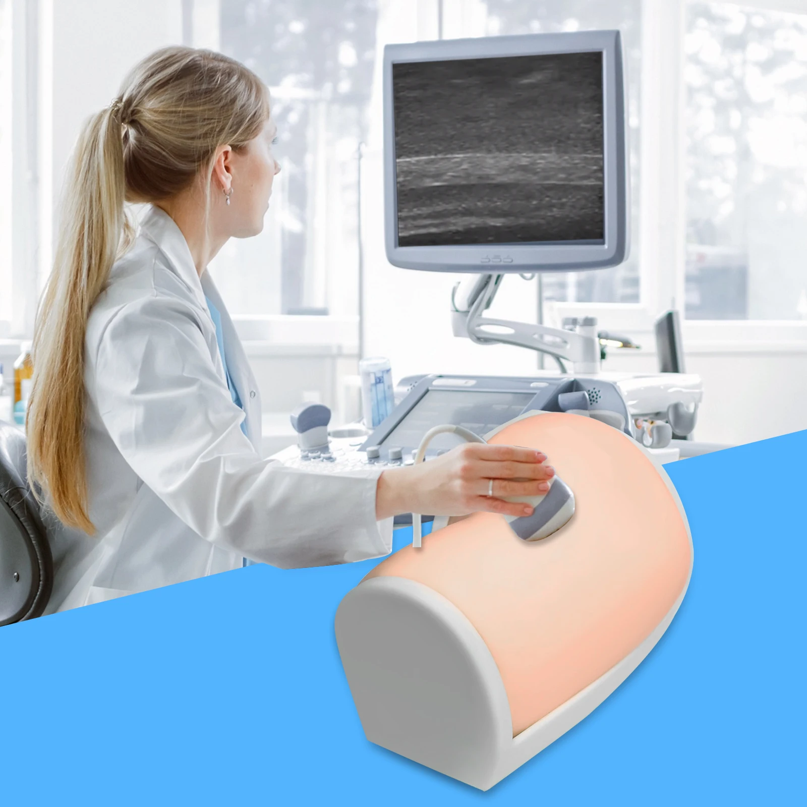 Ultrasound  Phantom Sciatic Nerve Simulator Phantom, Mastering Medical Technology For Ultrasound-Guided Surgery And Training