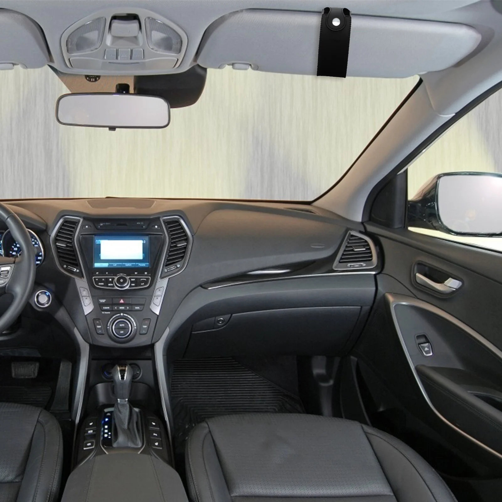 

1pc Car Sunglasses Stylish Durable Eyeglasses Organizer Box Sun Visor Sun Visor Glasses Case Glasses Container Car Organizer Box