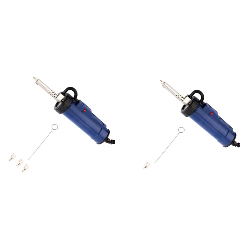 

30W 220V Desoldering Suction Pump Sucker Electric Soldering Iron Pen Tin Desoldering With Nozzle Welding Tool EU Plug