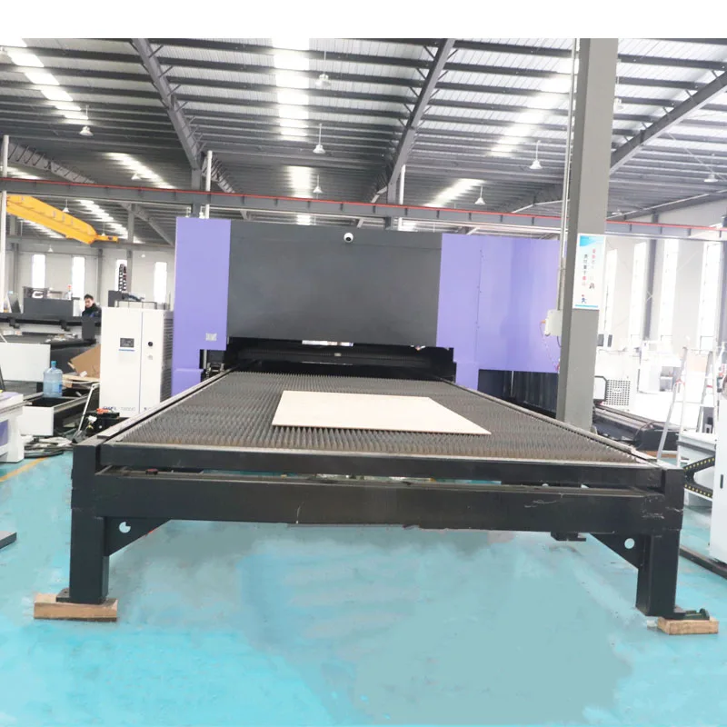 Fiber Laser Cutting Machine For Metal Plate Pipe Enclosed Cabin Exchnage Table Laser Cutting Machine