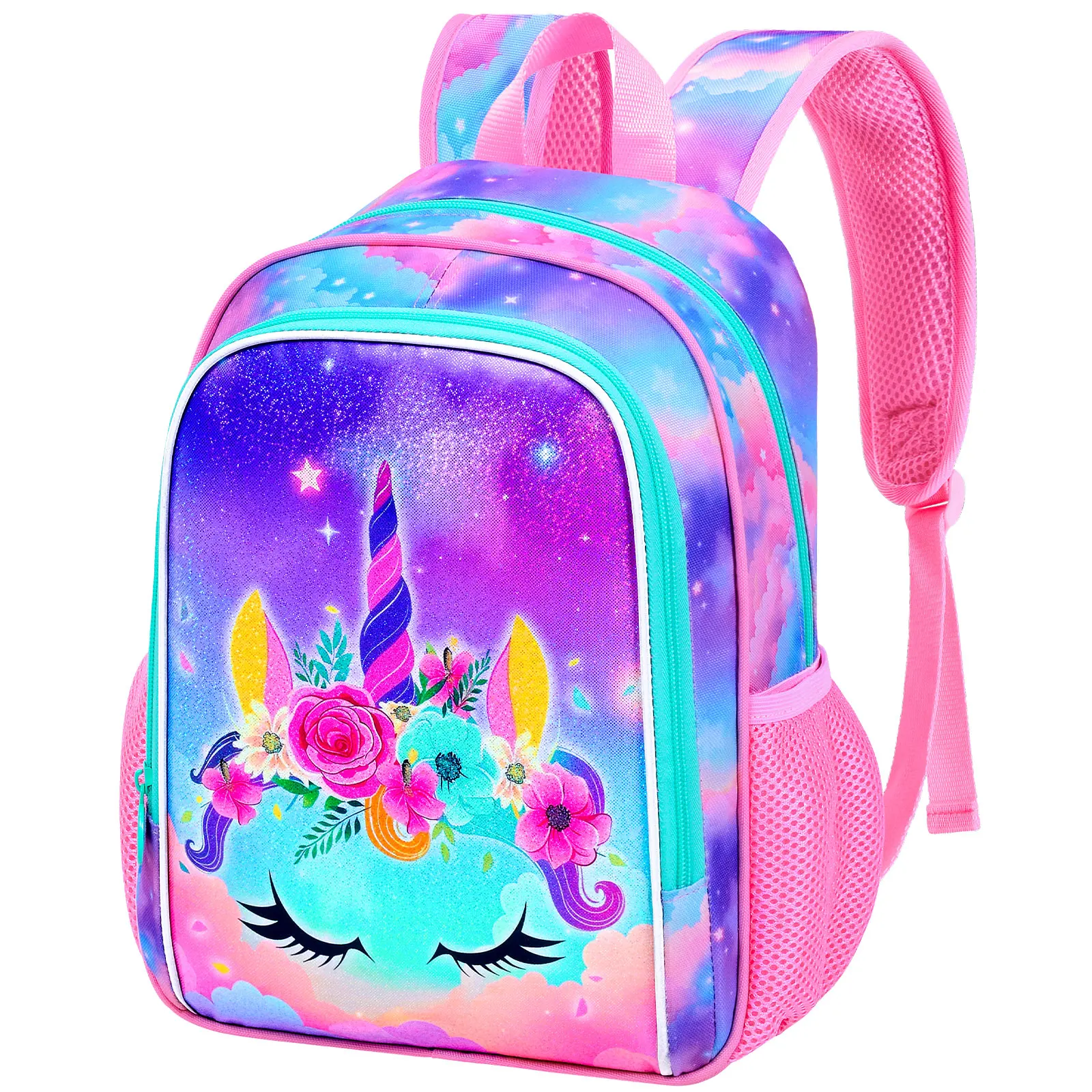 Backpack for Girls, 13' Toddler Preschool Kids Bookbag, Cute Animal Kindergarten Schoolbag