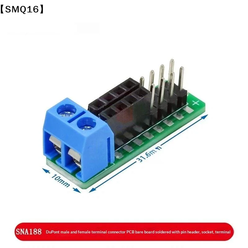 1/2Pcs SNA188 Male Female Terminal Wiring Board With Stable Connection Perfect For DIY Electronic Projects Circuit Testing【SMQ】