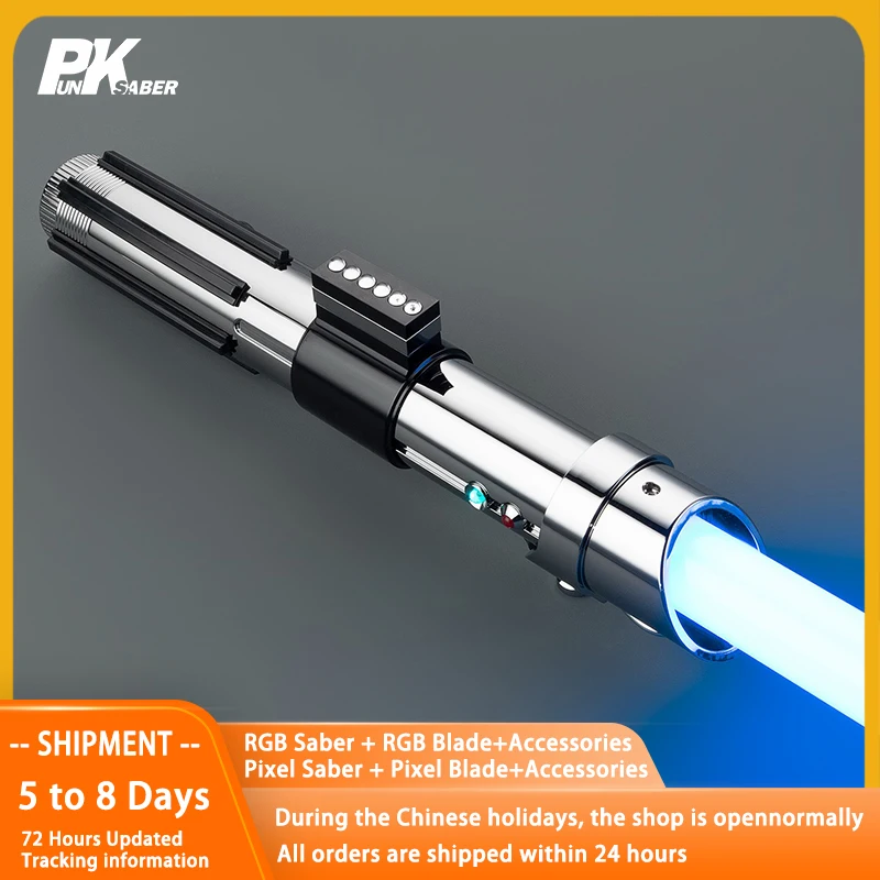 

PunkSaber Lightsaber Neopixel Jedi Laser Sword Heavy Dueling Sensitive Smooth Infinite Changing Hitting Sound Light Saber Toys