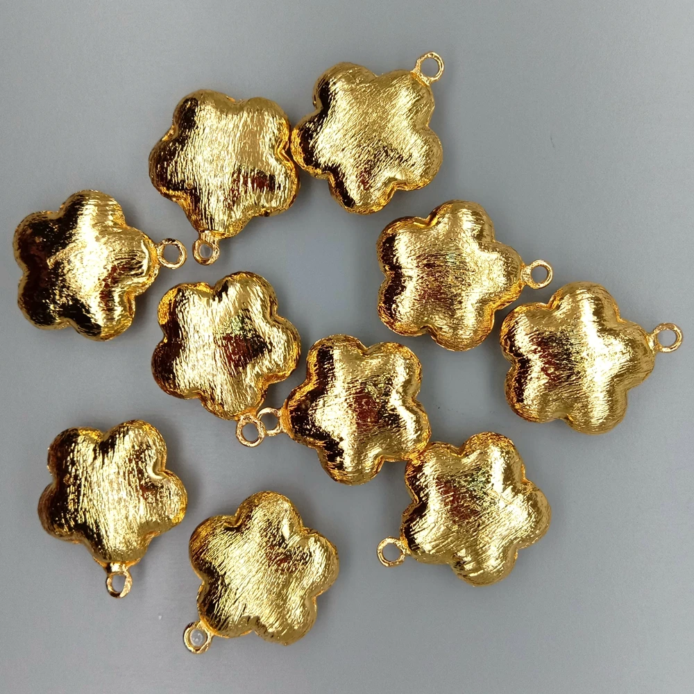 Material: Copper  Bead Size (Approx): about 14x20mm  Shape: Capsule shape  Selling Unit: 10 PCS