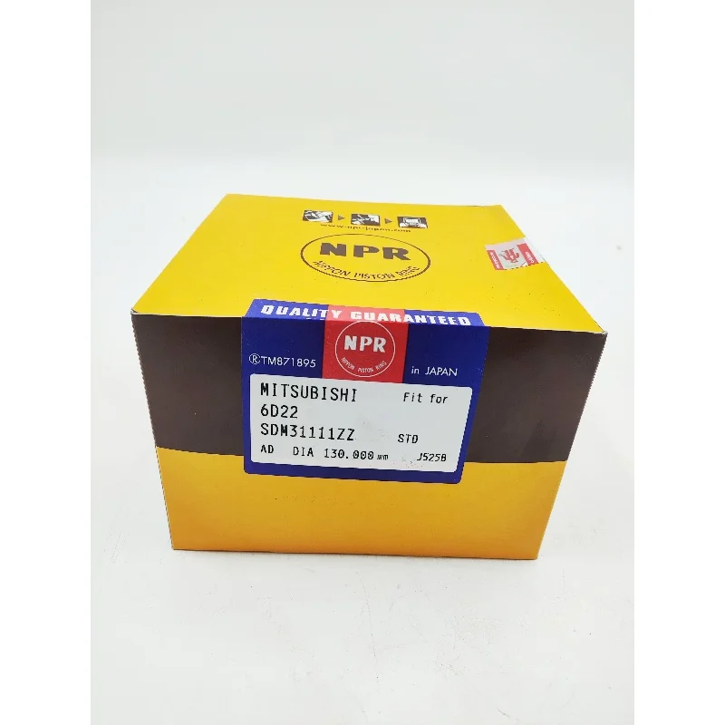 SDM31111ZZ Thin Piston Ring CE Certified 3 Months Warranty for 6D22 Generator Parts & Accessories