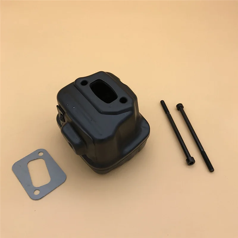 ABRS- كاتم صوت العادم مع مجموعة حشية طقم كاتم صوت العادم طقم كاتم صوت العادم لـ Husqvarna