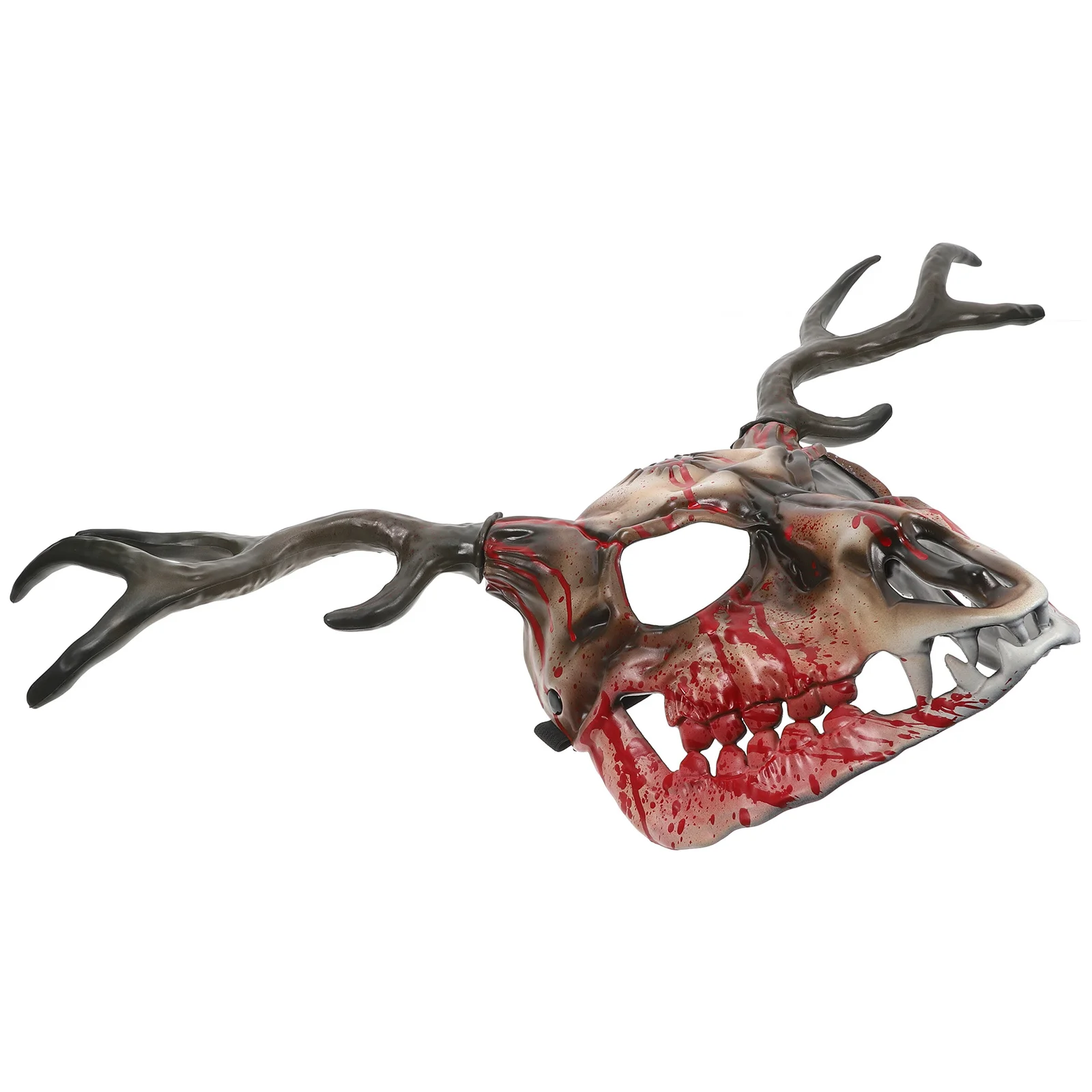 1 stks Unieke Realistische Gehoornde Dier Maskerade Masker Voor Halloween Cosplay Party Kostuum Props Voor Volwassenen Mannen Vrouwen