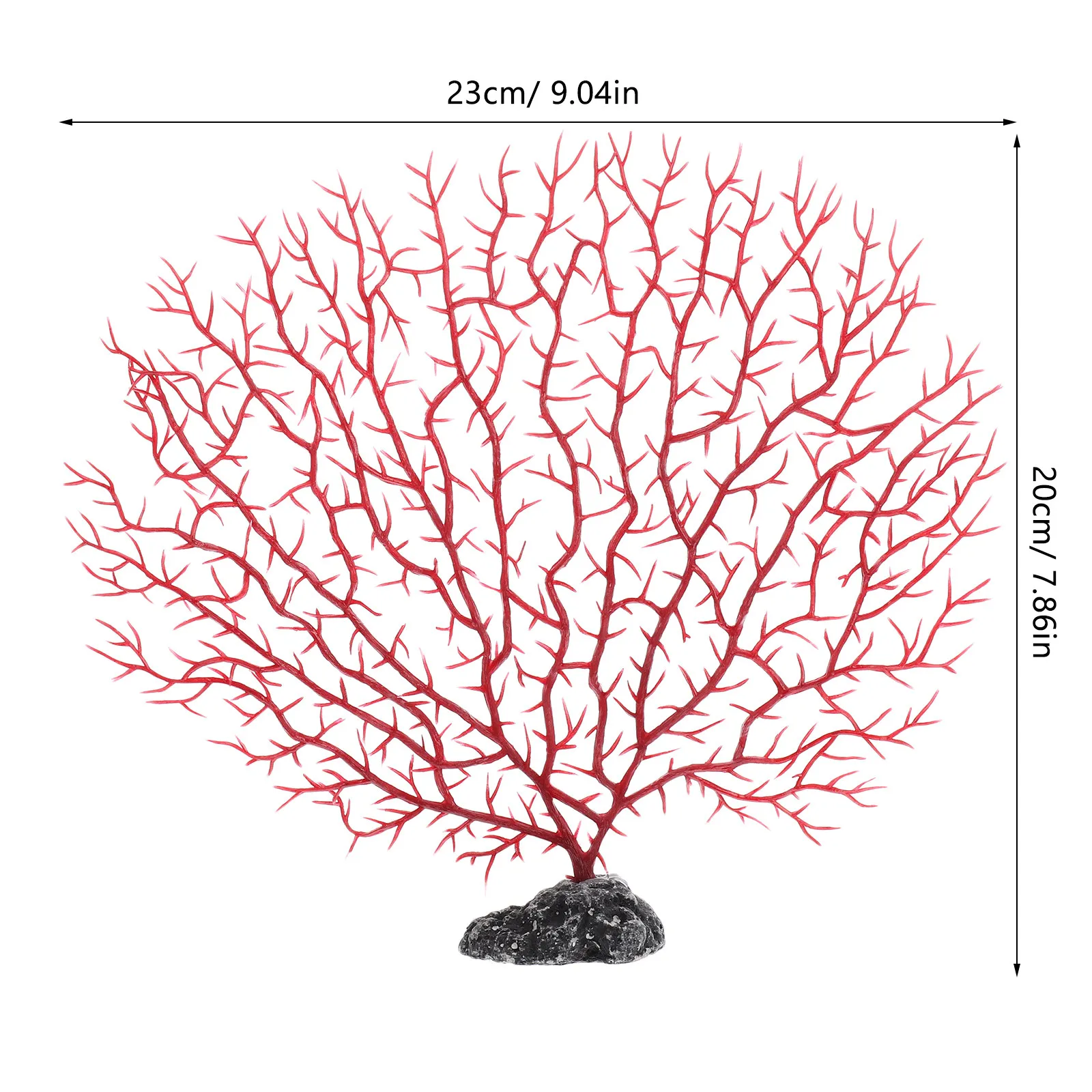 2Pcs Material Sea Fan Coral Aq - огляд і ціна Aquarium Planted Tank Setup