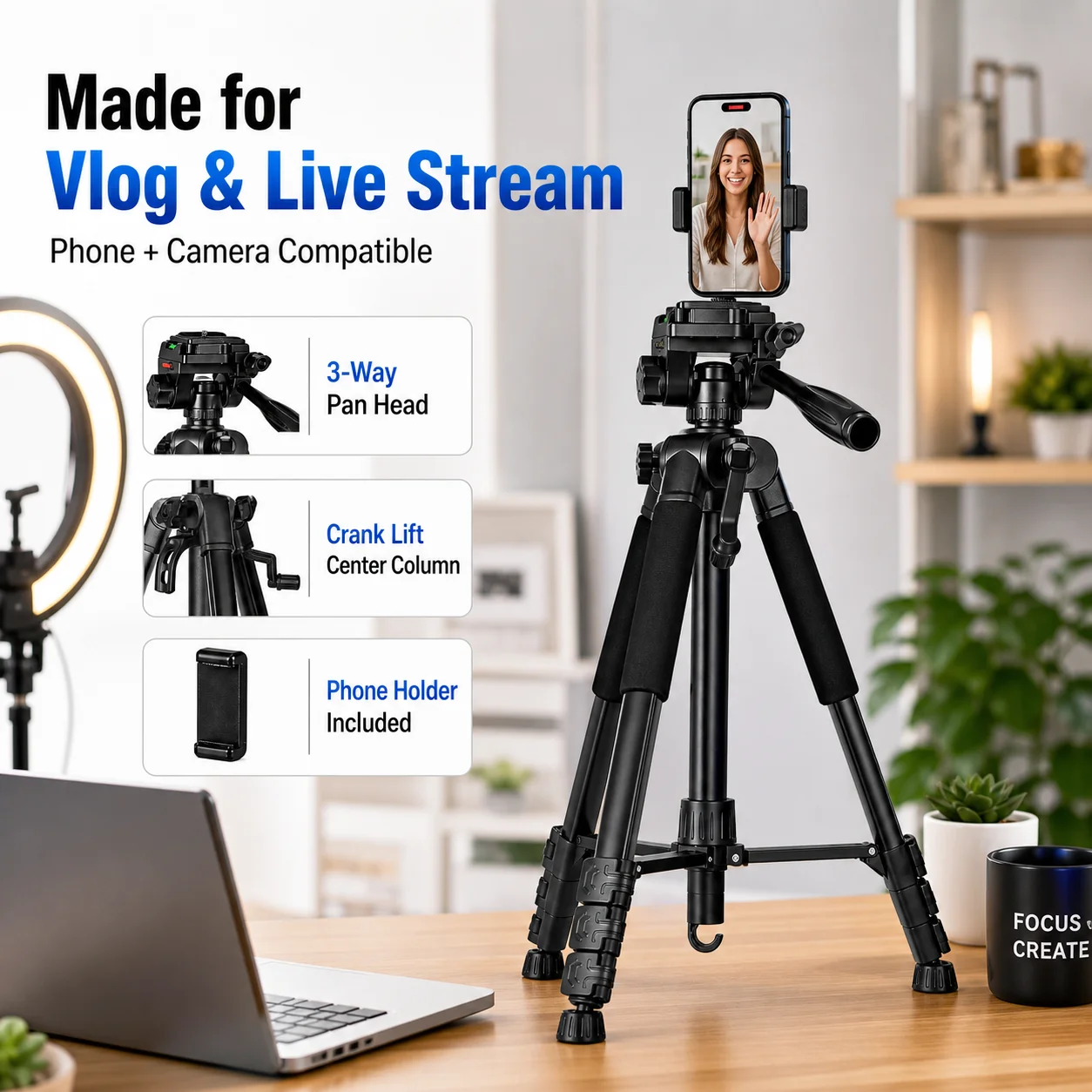 ขาตั้งกล้องอลูมิเนียมระดับมืออ - Photography Zone System บทวิจารณ์และราคา