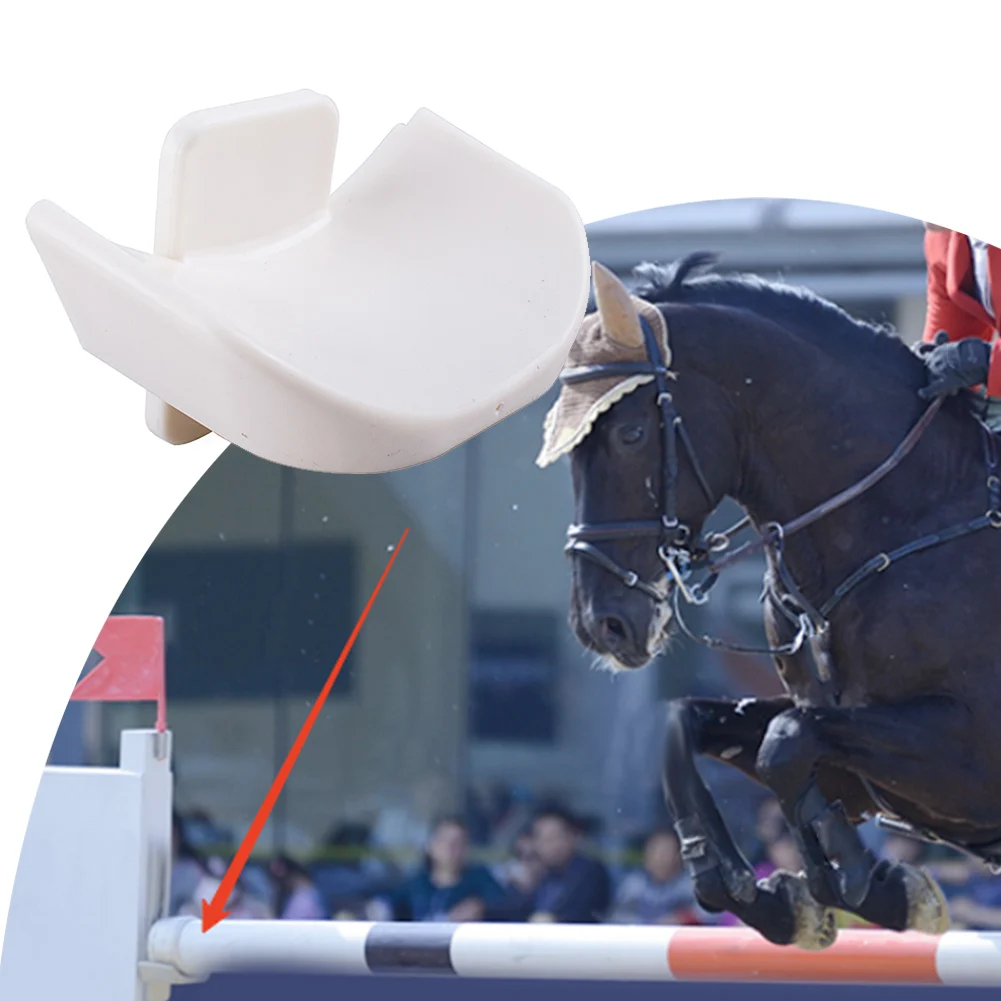 

Obstacle Pole Bracket Horse Jumping Holder Easy Installation Horse Jumping Holder Obstacle Course Training ABS Plastic Material