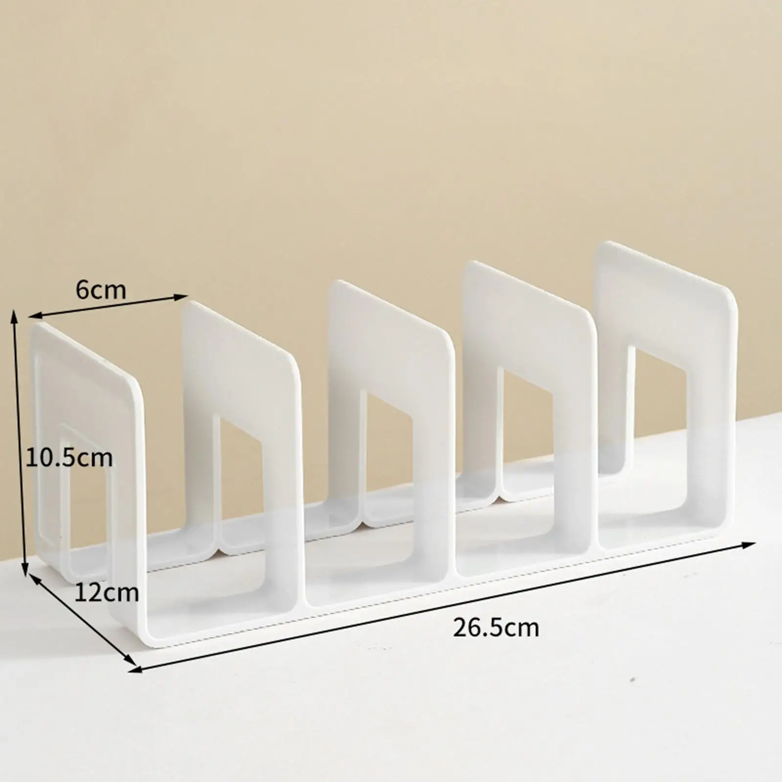 Imagem -06 - Suporte para Livros de Quatro Molduras Estantes Acrílicos Resistentes para Mesa de Estante Sala de Estudo