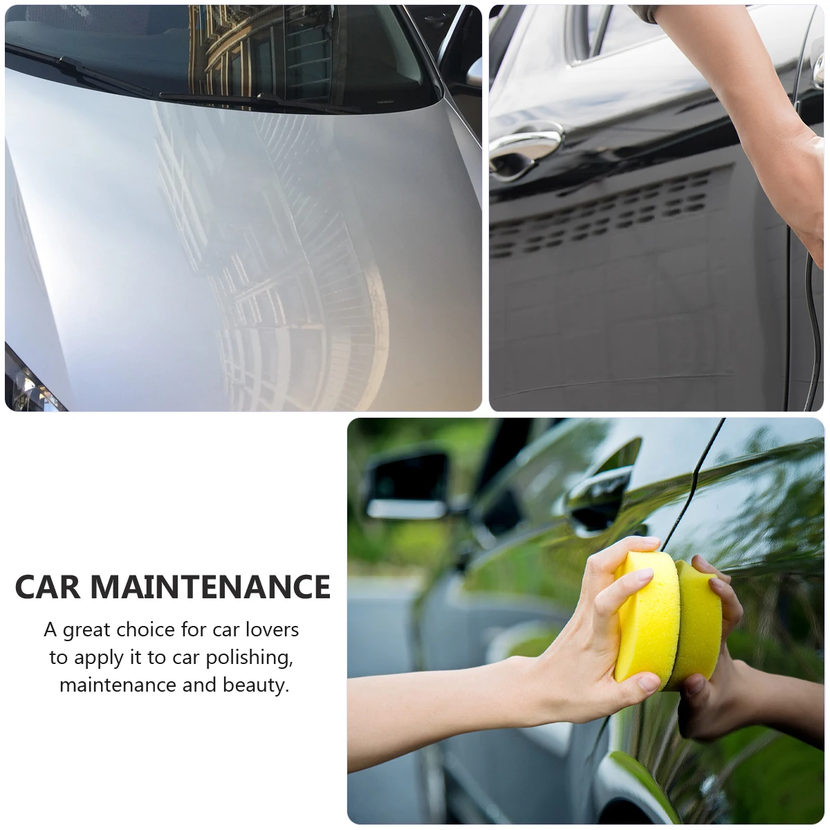 

16pcs 16 Polishing Buffing Pads Kit High Quality Sponge Car Detailing Waxing Sealing Paints Cleaning Improving Lightness