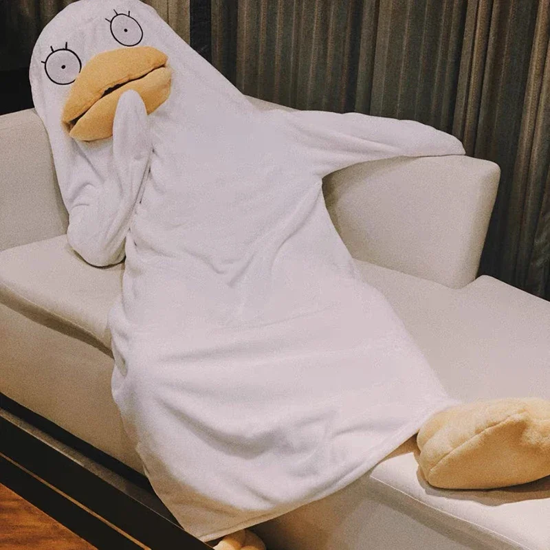 المرأة والرجل أنيمي الكرتون ثوب النوم ، مضحك بطانية النوم ، السترة الشتوية ، منامة دافئة ، حقيبة النوم ، ملابس النوم ، بالإضافة إلى