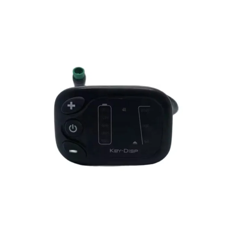 LED Display 02 For Electric Bicycle Rear Carrier With 7Ah Lithium Battery Low-speed Brushless Motor Waterproof Cable Parts