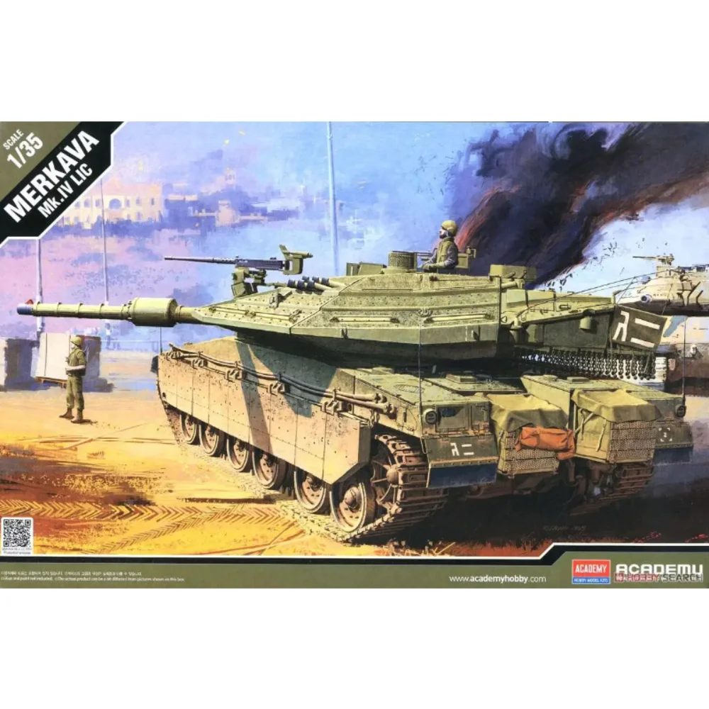 Academy 13227 1/35 SCALE Merkava Mk.IV LIC tank (Plastic model)