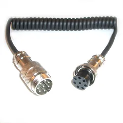 New WORKMAN EX8 - 8 pin Mic Microphone Extension Cable FOR YAESU FT-1000 FT-2000 FT-847 B035 ICOM KENWOOD CB HAM Car Radio