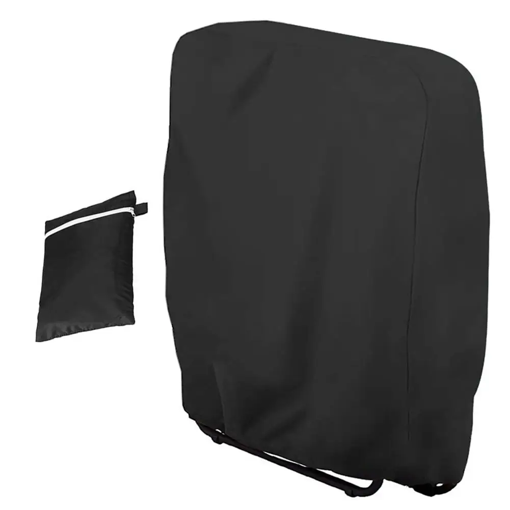 Garden Furniture 210D Fabric All-Weather Cover 110x71x20 34 Cm Adjustable Drawstring Compatible With Various Chairs