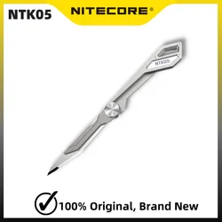 Nitecore NTK05 Ultra-Tiny Titanium Keychain Knife for EDC Multiple Purpose Folding Knife