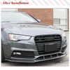Carbon Faser Auto Frontschürze Lip Spoiler Schürze Splitter für Audi S5 B8.5 2012-2016 FRP Schwarz Racing Kinn lip 3PCS 3