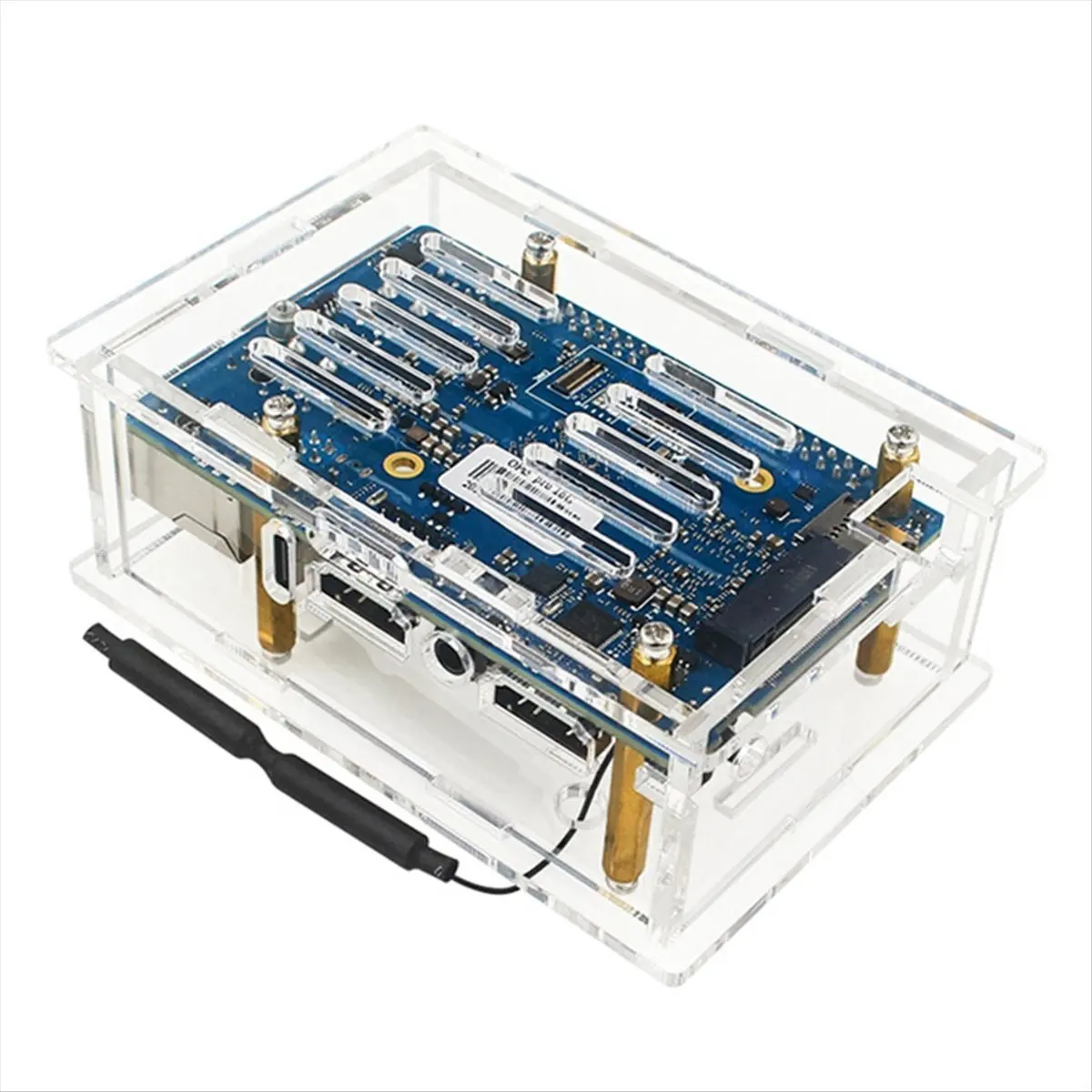 【50% OFF】For 5Pro Acrylic Case for 5 Pro Transparent Acrylic Case with Cooling Fan