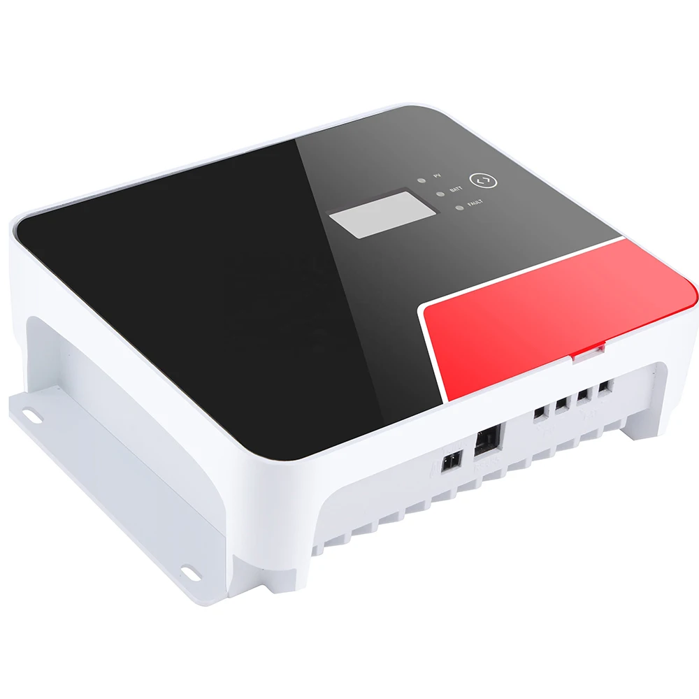 High Quality MPPT 40A 12V 24V 36V 48V  Solar Charge Controller fit Lifepo4, Sealed, Gel, AGM, Flooded, Lithium Battery with BT