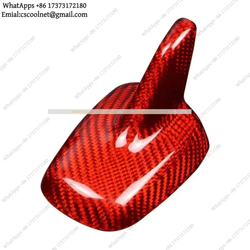 k06 For Volkswagen Golf 7 Passat Sagitar Touran Tiguan Lavida Real Hard Carbon Fiber Shark Fin Antenna Cover - view 2