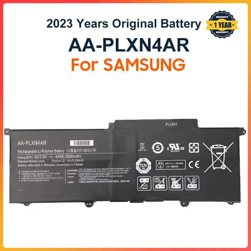 

7.6V 5880mAh AA-PLXN4AR Laptop Battery For SAMSUNG Ultrabook 900X3D 900X3C 900X3B 900X3E NP900X3E NP900X3G NP900X3C