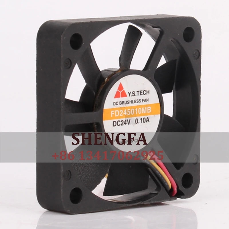 

FD245010MB Корпусный вентилятор Y.S.TECH 5010 5 см, 24 В постоянного тока, 0,1 А, инвертор большого объема воздуха, охлаждающий вентилятор 50*50*10 мм