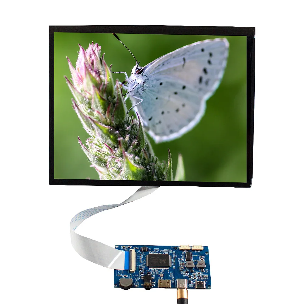 

9.7"2K IPS LCD Screen LP097QX1 HQ097QX1 2048X1536 HDM I USB C Controller Board