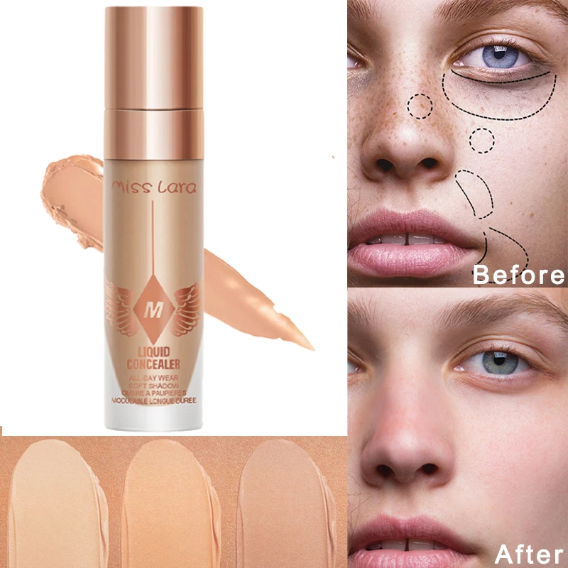 Full Coverage Concealer Waterproof  Long-lasting And Dark Circles Corrector Moisturizing Foundation Cream Base Makeup Cosmetics