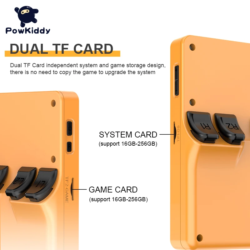Powkiddy Rgb20s Game Console 3.5 Inch 640*480 Ips Screen Nostalgic Retro Psp Arcade Game Open Source Mini Fc Game Machine Gifts