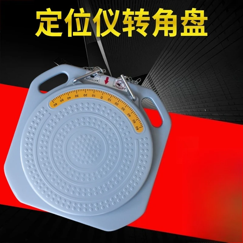 3D Four-Wheel Aligner with Corner Plate Turntable Disc Rotating Base for Car Alignment Tool