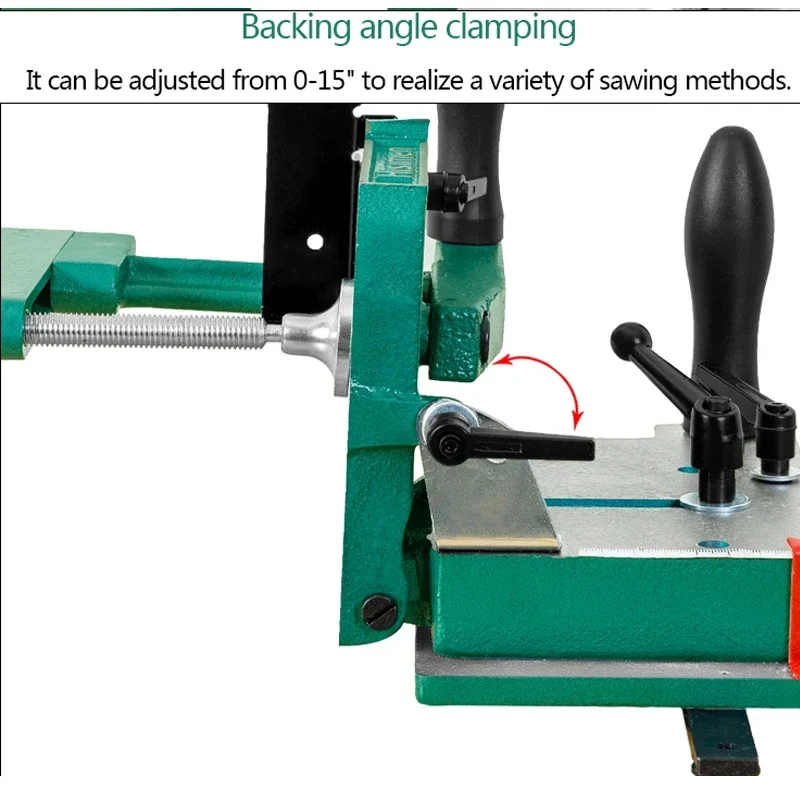 H7583 Holzbearbeitung Desktop Zapfenschneiden Maschine Spezielle Zapfenschneiden Vorrichtung Desktop Zapfenschneiden Maschine Bohrer Werkzeug