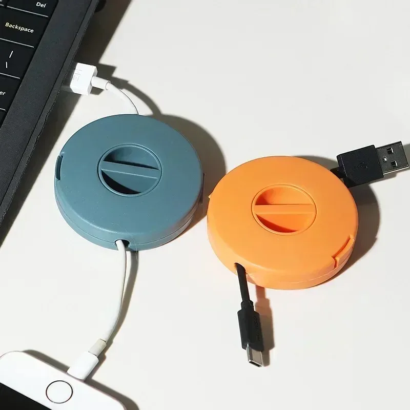 1-4PC Portable Travel Wire Cable Winder Organizer Charger Cord Holder for Mouse USB Headset Cord Durable Storage Solution