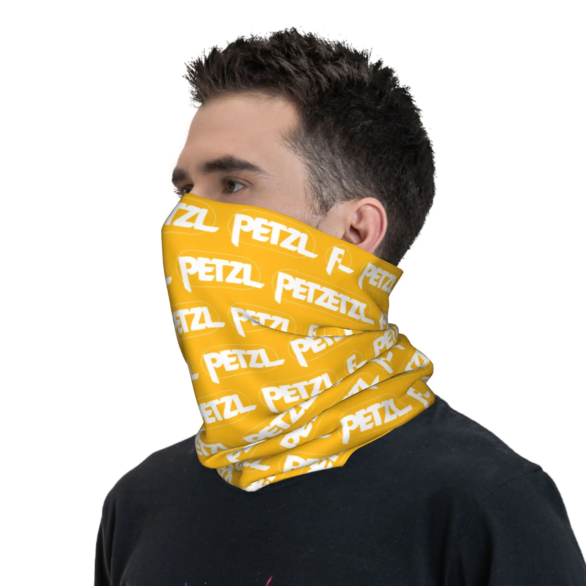 Personalizzato P-Petzls Sport Bandana Ghetta per il collo Antivento Sciarpa per il viso Copertura Uomo Donna Logo classico Design Fascia per capelli Passamontagna a tubo