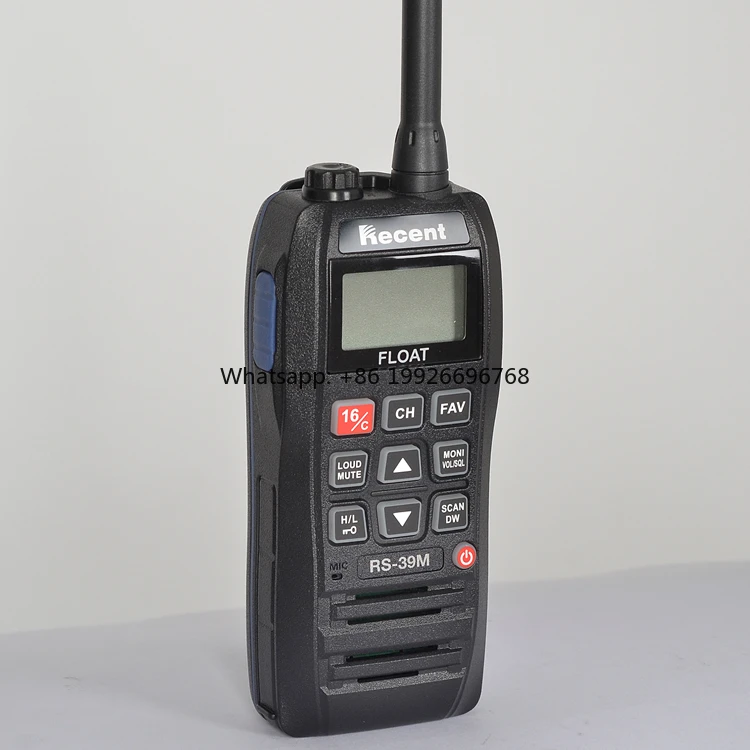 

Marine Supplies Long Range Walkie Talkie Vhf Radio Handheld Transceiver Waterproof 6W Marine Radio factory