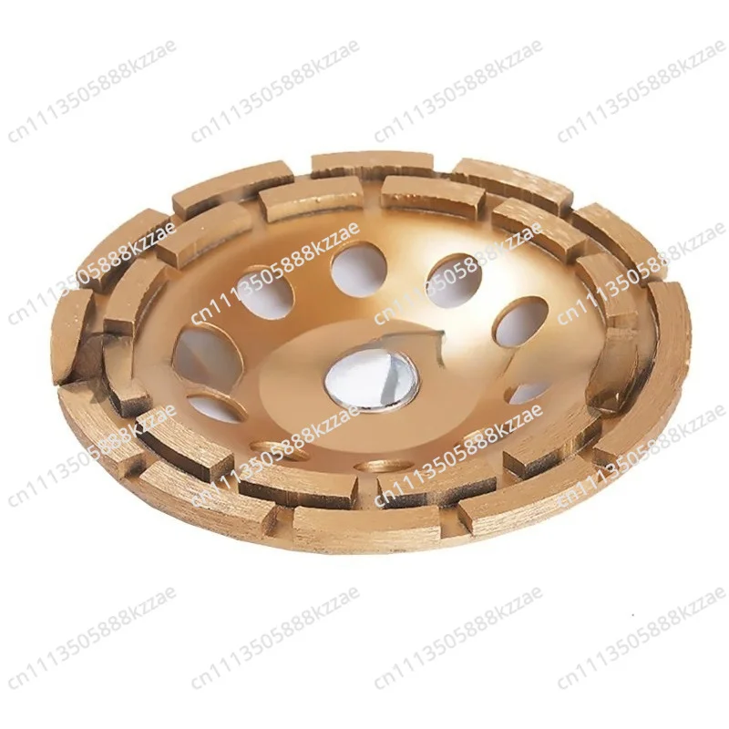 230MM Concrete Diamond Double Row Grinding Wheel Marble Granite Angle Grinder Tool 9 Inch Sanding Disc Aperture 20MM/22.23MM