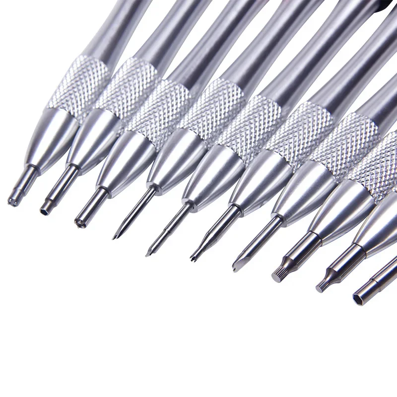 10PCS Watch Special Bits Screwdrivers Metal Watch Repair Tools Mini Precision Screwdrivers for Glasses Toys Laptop Camera