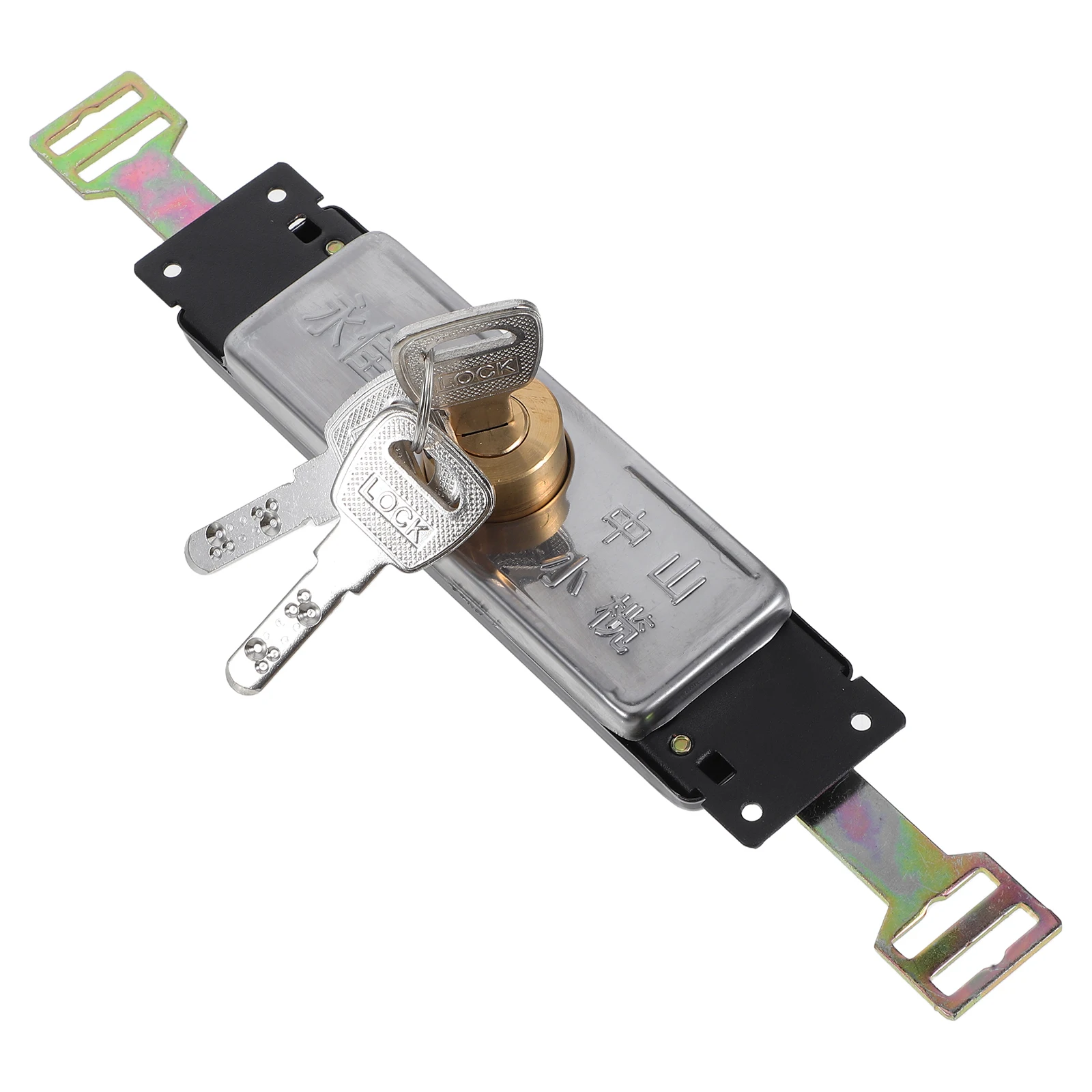 

Heavy Duty Shutter Security Vertical Rolling Garage Commercial Roller Shutter Lock Anti-Theft Lock With Key Strong Iron Garage