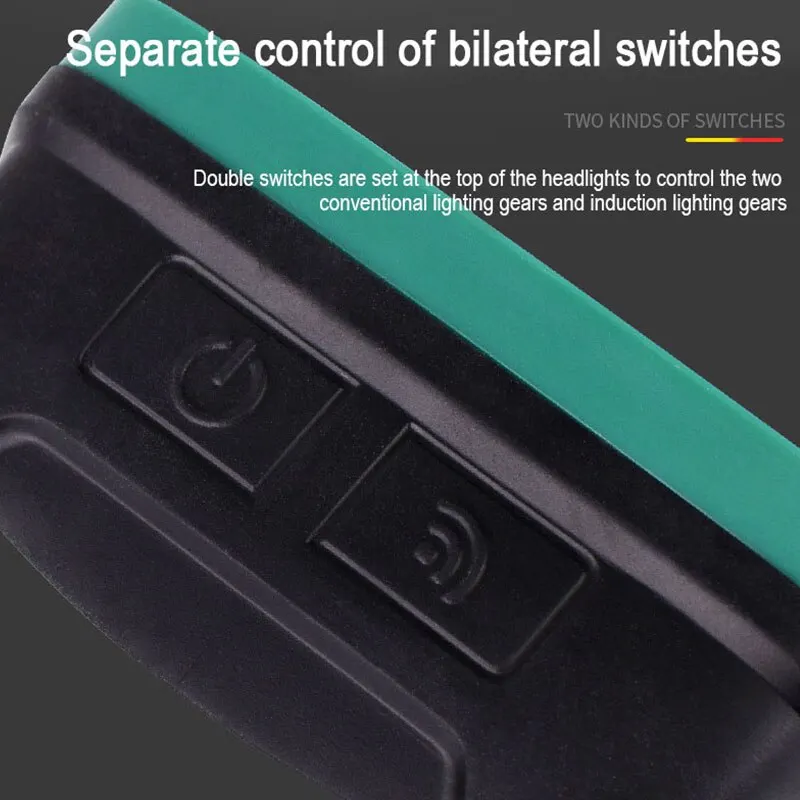 High Bright LED Portable Mini Headlamp T77/T78 Sensor Lighting COB Work Headlight Built-in Battery Waterproof Head Torch Lamps