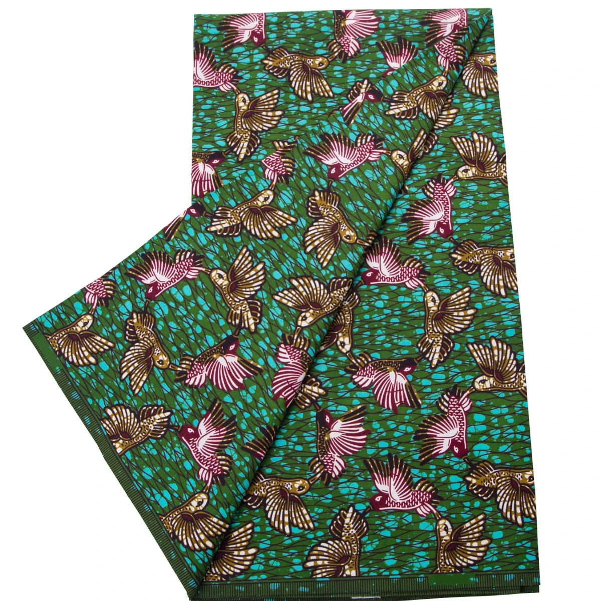 

African Ankara Fabric Wax Batik Fabric Patchwork Nigeria Warp Textile African Polyester Tissu DIY Cloth Sewing Materials FP6672